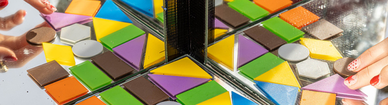 Experiment mit Spiegelung