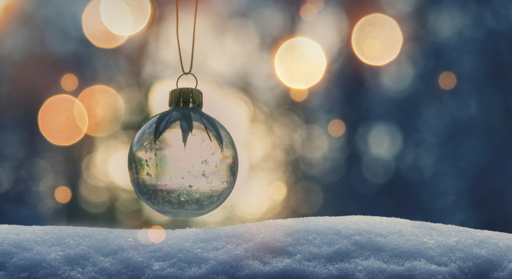 Kugel im Lichterzauber