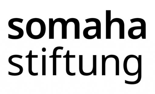 Schriftzug Somaha Stiftung
