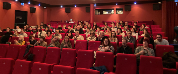 Publikum im Kinosaal