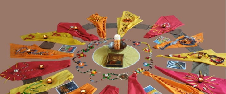 Dekoration zu Pfingsten