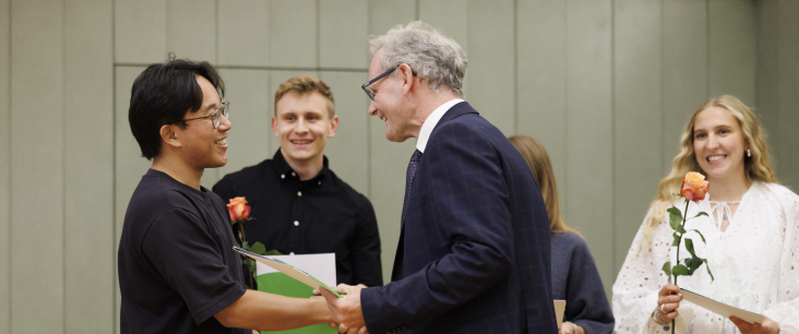 Diplomübergabe