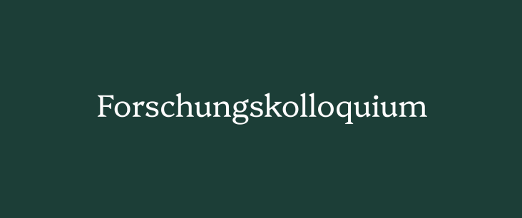 Forschungskolloquium