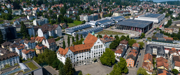 Hochschulgebäude Hadwig und Olma-Areal