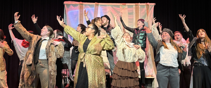 Aufführung eines Musicals