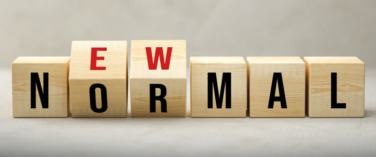 Holzwürfel mit den Buchstaben «New Normal» als Symbol für den CAS New Work in der Bildung des IDIB