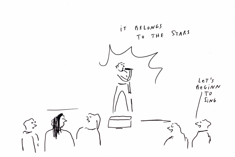 Zeichnung zur Kulturellen Bildung