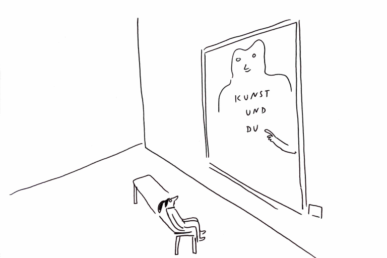 Zeichnung zur Kulturellen Bildung