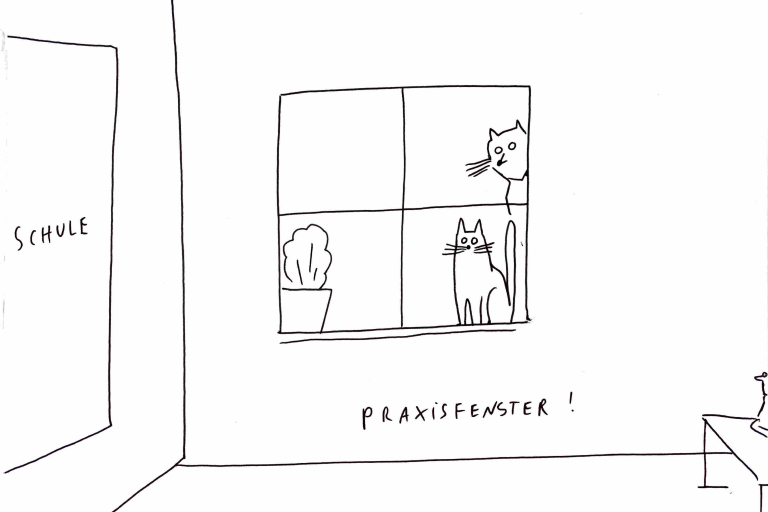 Zeichnung zur Kulturellen Bildung