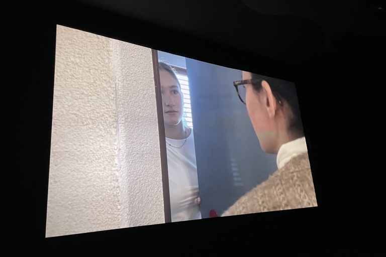 Ausschnitt aus einem Kinofilm