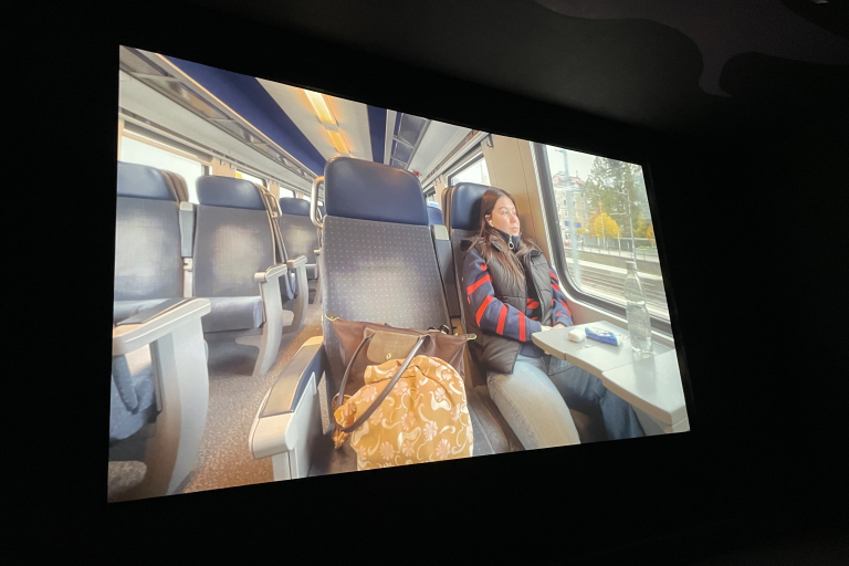 Ausschnitt aus einem Kinofilm