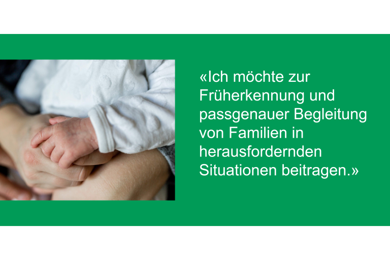 eine Kinderhand liegt auf der Hand einer erwachsenen Person