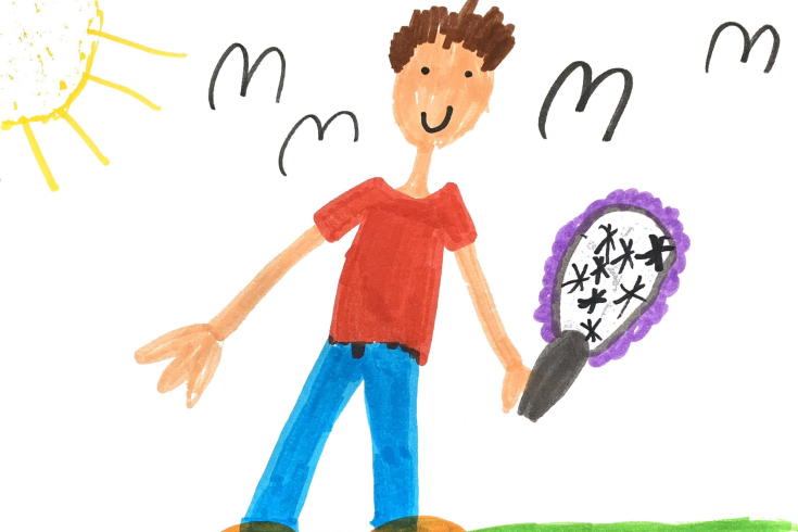 Zeichnung Ava 6 Jahre alt 