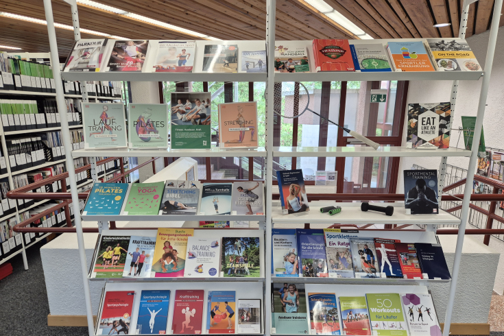 Sportmedien in der Mediathek Gossau
