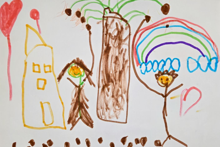 So viele Kastanien hat Asmya bereits gesammelt.